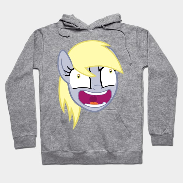 Insane Raging Derpy Hooves Hoodie by Wissle